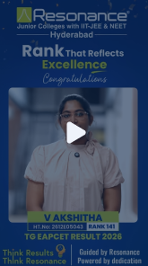 V Akshitha — Rank 141, TG EAPCET 2026: